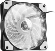 Duży Wentylator  BIAŁY LED 12cm 120x120x25mm NATEC HYDRION WH