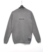 Męski Sweter z Półgolfem Szary Redefined Rebel |R. M