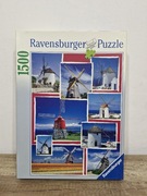 Puzzle Ravensburger 1500 elementów Wiatraki 60x84cm