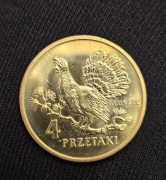 4 Przetaki Głuszec Biłgoraj 2008 idealny zworeczka