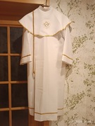 Alba komunijna,długa,rozmiar 134