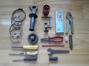 Przedmioty odnalezione w garażu, może komuś się jeszcze przydadzą