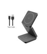 Ładowarka bezprzewodowa 3w1 MagSafe iPhone Apple Watch AirPods składana 