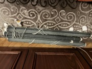 Rolety okienne szare balkon .