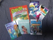 17 książek Disney Scooby złota księga bajek wakacje super