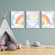 Plakat chrześcijański dla dzieci – A4 matowy