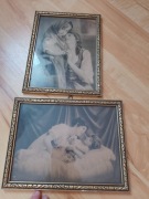 Komplet obrazków vintage z lat 20 