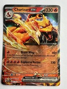 POKEMON KARTA CHARIZARD EX  151 MEW 006/165