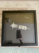 Obraz 21 wieku strzykawka Pieniędzy