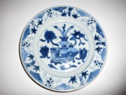 Talerz Chiński Dynastia Qing  okres Kangxi 1661-1722 rok