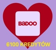 BADOO 6100 KREDYTY DOŁADOWANIE KONTA SZYBKA DOSTAWA NAJTANIEJ!