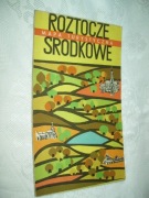 ROZTOCZE ŚRODKOWE - MAPA TURYSTYCZNA - 1:125 000 - 1968