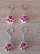 Kocia łapka. Brelok na klucze. 