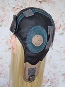 Czapka pilotka skórzana unisex 