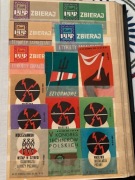 PRL - zestaw etykiet zapałczanych, lata 60/70. Zestaw 4