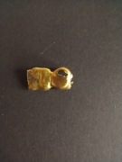 Złoto Zabytek Stare złote korony dentystyczne  p. 750 waga 2,259. 