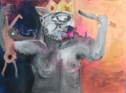 Obraz akrylowy "Herod" 60x80 cm; malarstwo