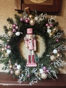 Wianek świąteczny z podświetleniem 