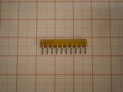 Drabinka rezystorowa BOURNS 10X-2-103 10 pin 5x10kohm 2 sztuki