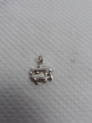 Wisiorek srebrny znak zodiaku ryby
