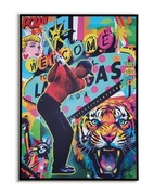 Tiger Woods legenda golfa Plakat A3 Komiksowy - trzeci plakat GRATIS