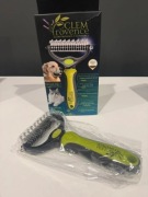 Dwustronna szczotka do psa i kota – nowa, stal nierdzewna