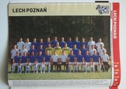 LECH Poznań -- 6 plakatów drużyny  (sezony: 2012/13 do 2022/23)