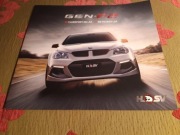 2016 HSV GEN-F2 CLUBSPORT R8 LSA / R8 TOURER LSA Prospekt ANGIELSKI