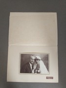 Lata dwudzieste zdjęcie portret ślubny  Zakład fot. Hildebrandt Królewska H