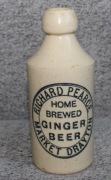 Richard Pearce Home Brewed Ginger Beer antyczna butelka