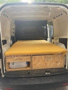 Zabudowa kempingowa do mini vanów bus kamper 3 szuflady spanie komplet