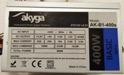 Zasilacz Akyga 400W | ATX 12V Basic Series | AK-B1-400s |