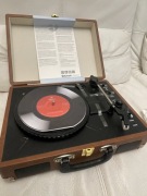 Przenośny gramofon retro Tchibo