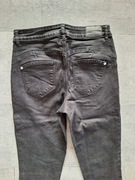 Czarne spodnie jeansy damskie Orsay rozm. 34 (XS). Jegginsy. 