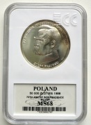 50000zł.1988r 70 rocznica odzyskania niepodległości Józef Piłsudski
