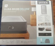 Materac dmuchany jednoosobowy łóżko do spania z pompką 230V Intex 64412ND