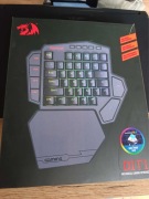 Mechaniczna jednoręczny klawiatura RGB dla graczy z 5 klawiszami makro