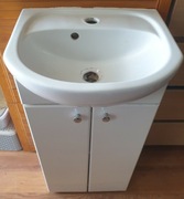 Umywalka naszafkowa, MAŁA z szafką. KOMPLET z Castoramy.