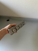 Metalowy wieszak na ubrania Lillholmen IKEA 26 x 7 cm