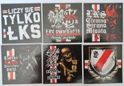 Vlepki ŁKS Łódź,  ARKA GDYNIA, Zagłębie Lubin, Lech, Cracovia  # 33