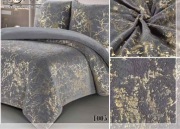 Ciemnoszara polarowa pościel 160x200cm I 2x70x80 