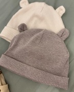 Czapeczki 0-3 msc H&M