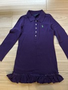 Nowa fioletowa sukienka 122 POLO Ralph Lauren