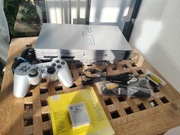 Konsola PlayStation 2 PS2 Classic Fat pad karta okablowanie Silver / gry 