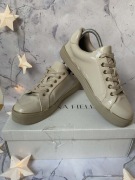 Sneakersy lakierowane beżowe Anna Field rozmiar 42 Trampki Casual Everyday