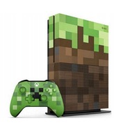 KOLEKCJONERSKA KONSOLA XBOX ONE S 1T MINECRAFT EDITION + KINNECT