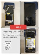 Sony Xperia 10 III z uszkodzonym wyświetlaczem