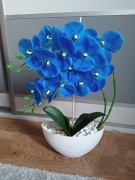 Sztuczny storczyk w doniczce 