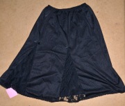 1^ little vintage półhalka nylon  40/42