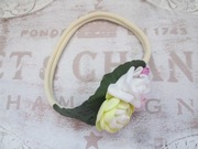 Kwiatowa opaska dla małej dziewczynki*Sesja zdjęciowa*Okazja specjalna 